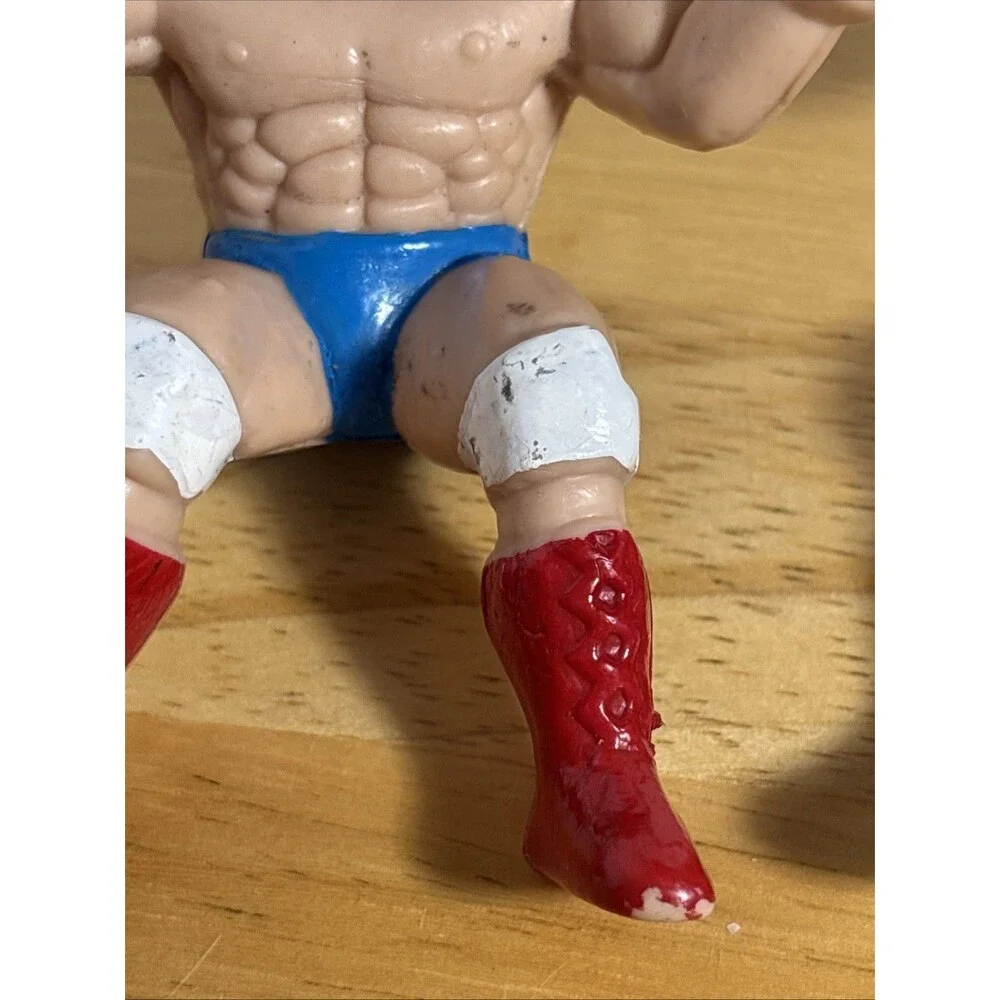 Lot Of 2 KO THUMB WRESTLER Action Figure Hogan 1980s Vintage Wrestling Figures